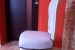 Sydney- štýlová biela stolička s bielou kožou obrázok 2