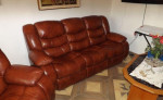 Predám rozťahovaciu súpravu z pravej kože – fotka 2