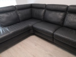 Sedačka celokoža "U" EUROSOFA – fotka 2