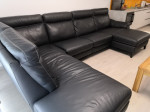 Sedačka celokoža "U" EUROSOFA – fotka 3